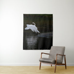 Tenture Cygne trompette