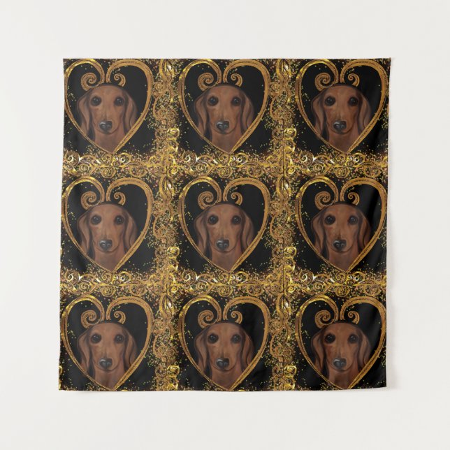 TENTURE DACHSHUND   (Devant)