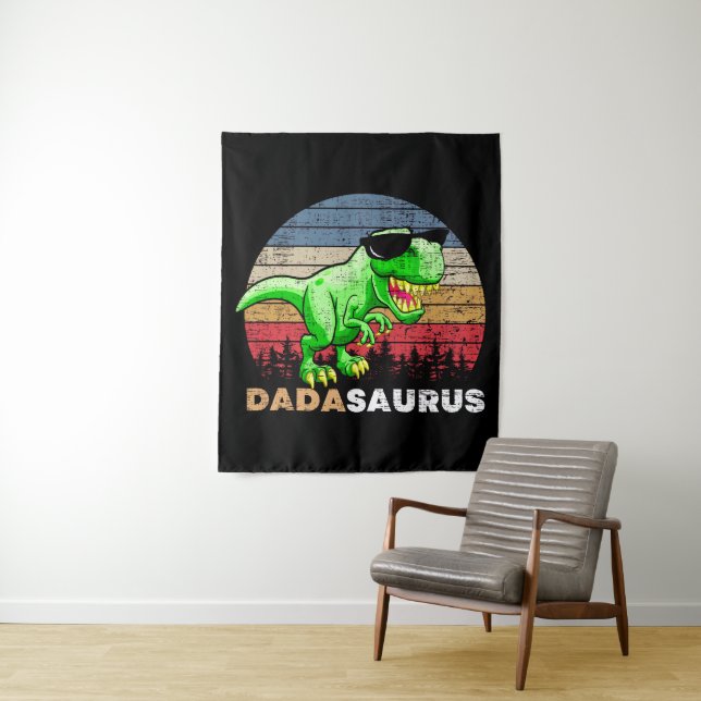 Tenture Dadasaurus (En situation)