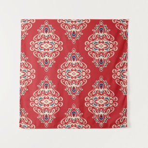 Tenture Damask Vintage : Flourish Seamless Motif.