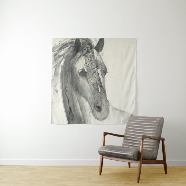 Tenture Dans le vent I (En situation (horizontale))