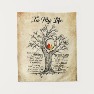 Tenture Dans Ma Vie, Il Y A Des Endroits Que Je Me Souvien