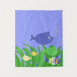 Tenture de beaux poissons peindre l'art