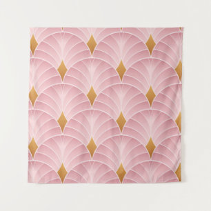 Tenture Décor art motif. Papier peint vintage. japonais ou