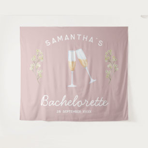 Tenture Décor de fête de jeune fille en Champagne Bohème F
