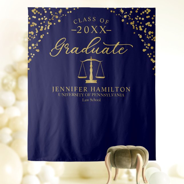 Tenture Décor de fond de remise des diplômes de la faculté (Créateur téléchargé)