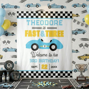 Tenture Décor de fond pour fête d'anniversaire de 3 ans de