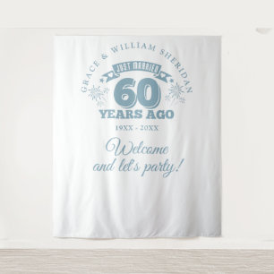 Tenture Décor de fond pour photo de 60e anniversaire de ma