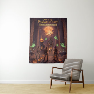 Tenture Décor de Halloween égyptien