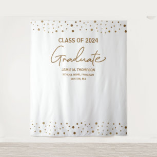 Tenture Décor de la cérémonie de remise des diplômes de la