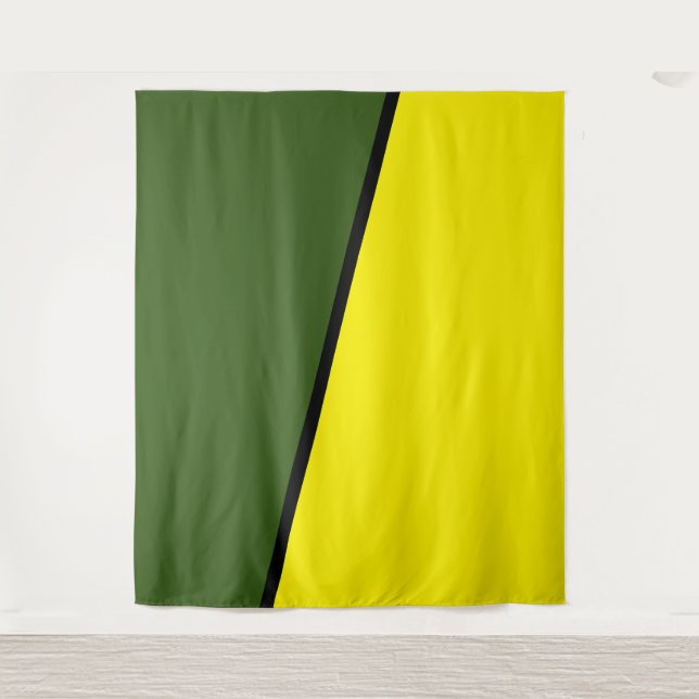 Tenture DECOR_Room CUTE _YELLOW_BLUE_GREEN_RMDESIGNFLO55 (Devant)