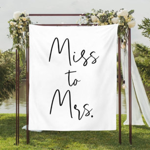 Tenture Décorations de toile de fond pour douche de mariée