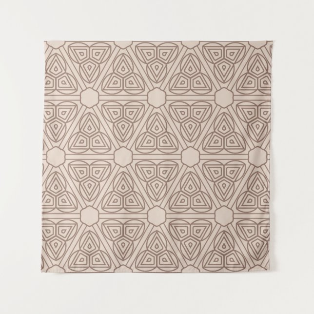 Tenture decorative geometric seamless pattern. illustratio (Devant)