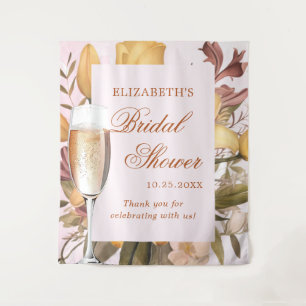 Tenture Déjeuner Floral Et Mariage Champagne Et Bulles