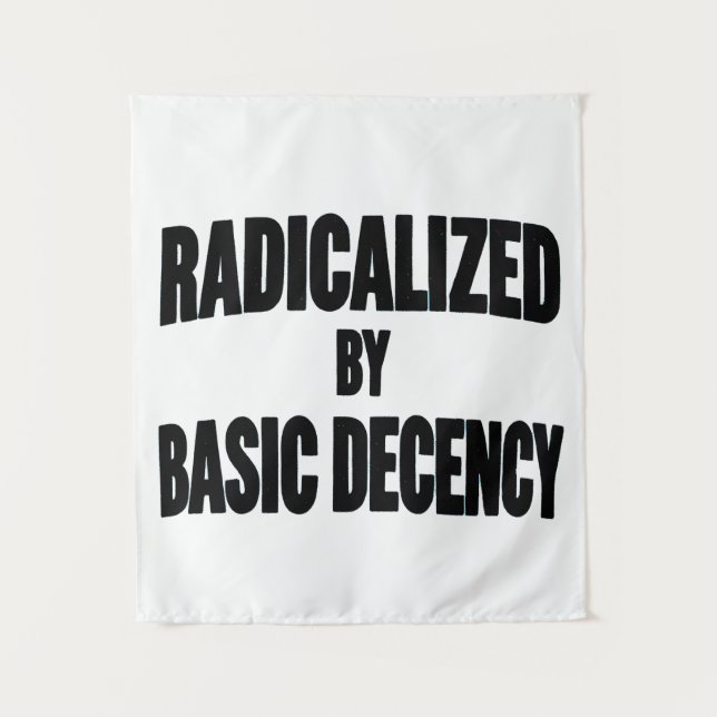 Tenture Démocratie Sociale Radicalisée Par Une Décence Fon (Devant)