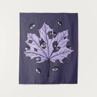 Tenture Déplaisants yeux de feuilles pourpres - Nature got