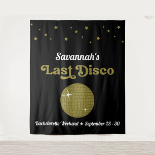 Tenture Dernier Disco Bride Bachelorette Party Super Retro