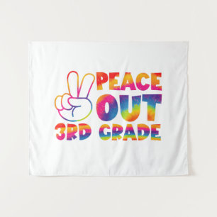 Tenture Dernier jour de CM1 Tie Dye Au revoir CM1
