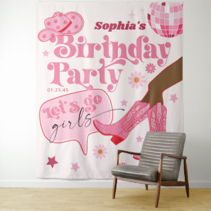 Tenture Dernier Rodéo Disco Bachelorette