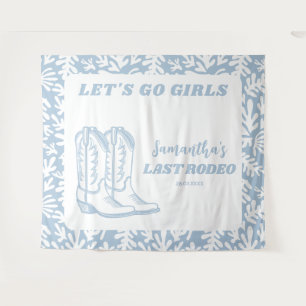 Tenture Dernier Rodeo Western Cowgirl Bachelorette Party