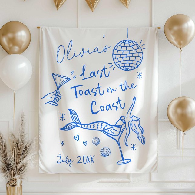 Tenture Dernier Toast Sur La Côte En Arrière-Plan, Beach B (Créateur téléchargé)