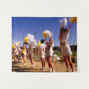 Tenture Des pom-pom girls.