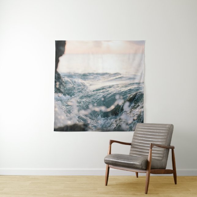 Tenture Des vagues de mer impressionnantes | Meilleur cade (En situation)
