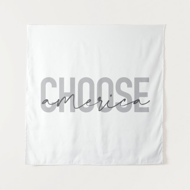 Tenture Design cool simple, moderne et urbain Choisir l'Am (Devant)