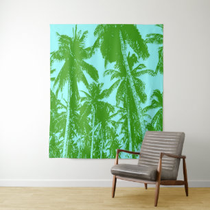 Tenture Design graphique des palmiers