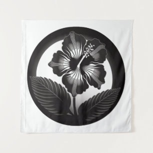 Tenture Design Hibiscus Kamon