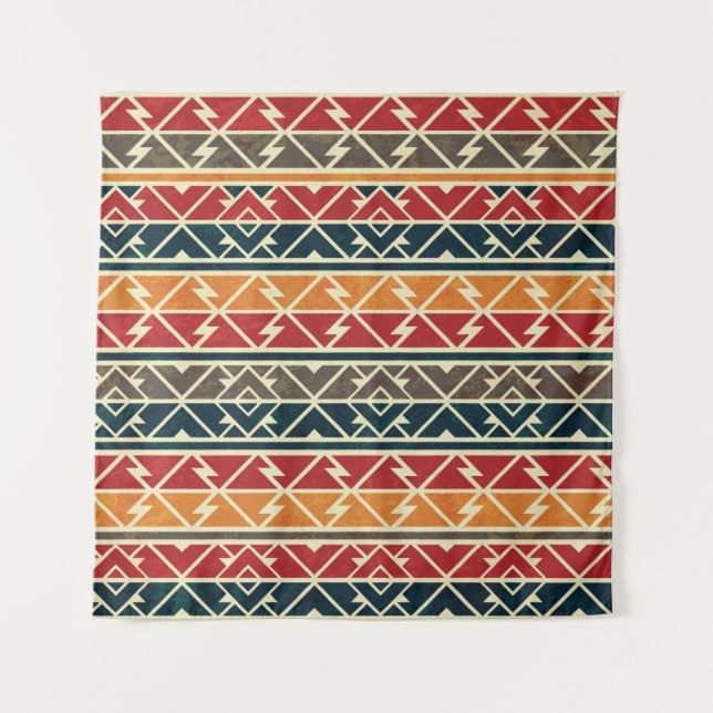 Tenture Design Motif africain traditionnel sans couture (Devant)