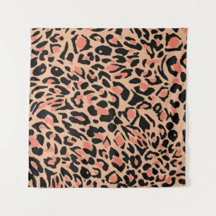 Tenture Design Motif Leopard vintage