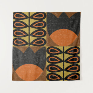 Tenture Design scandinave : Motif Vintage sans couture