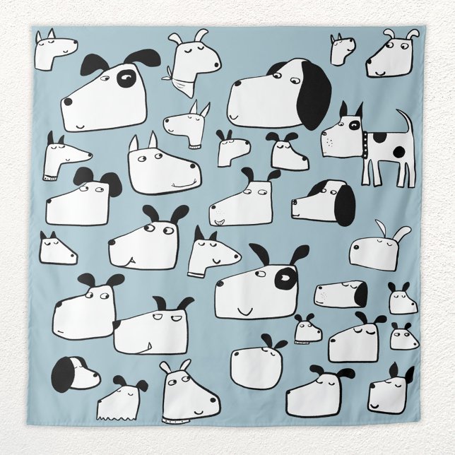 Tenture Dessin de chien (Créateur téléchargé)