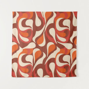 Tenture dessinez à la main le motif ethnique. Un décor des