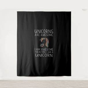 Tenture Die glitzernden Einhrner Unicorn - Unicornes sont