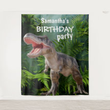 Dinosaur Fille ANNIVERSAIRE