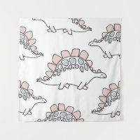 Dinosaures de Doodle : Amusant Dessiné À La Main.