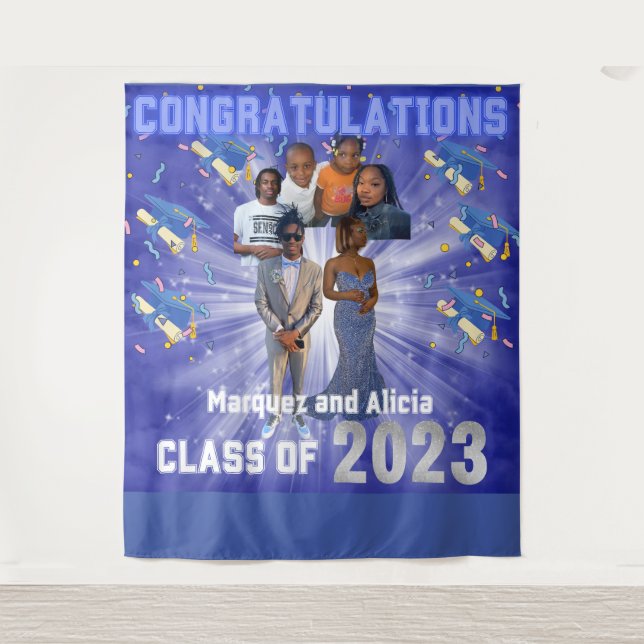 Tenture Diplôme 2023 (Devant)