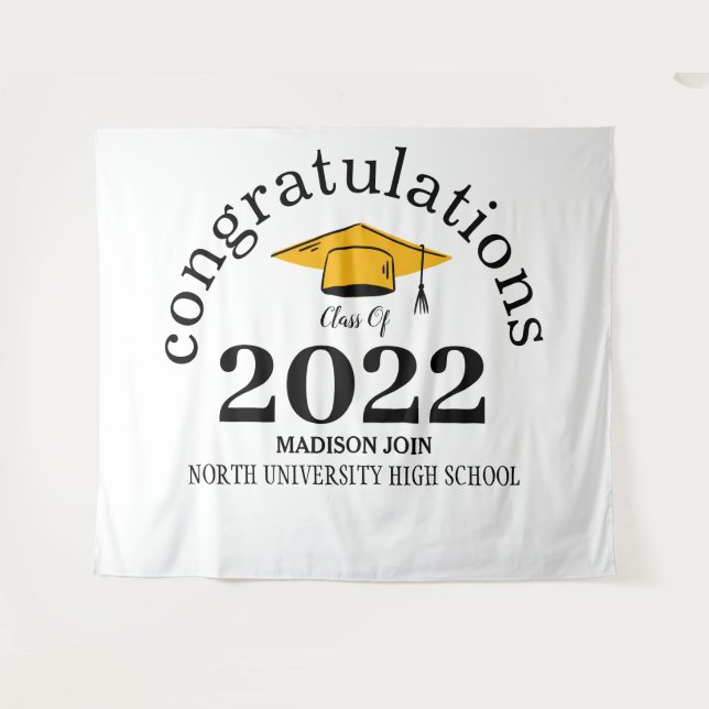 Tenture diplômés de la promotion 2026  (Devant (Horizontal))