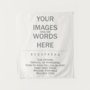 Tenture DIY - Dessus de lit 86 cm x 102 cm /