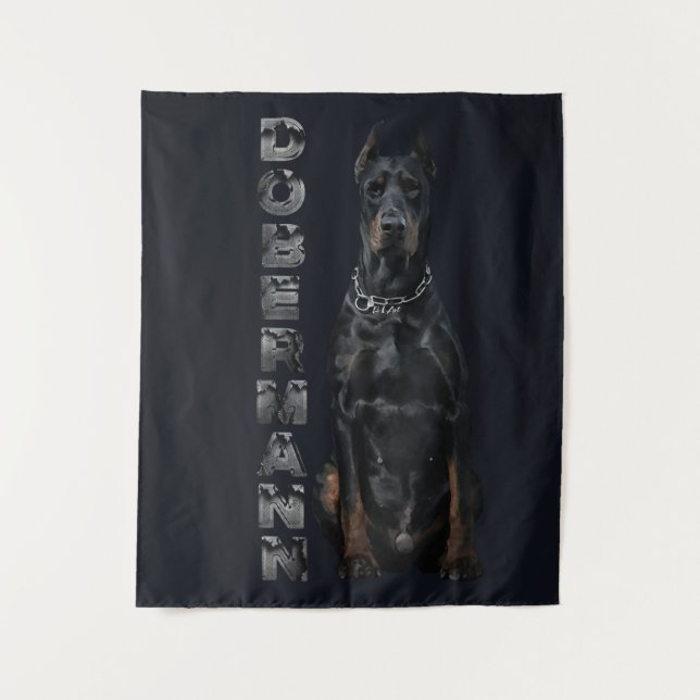 Tenture Doberman Pinscher (Devant)