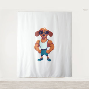 Tenture Dog Gym