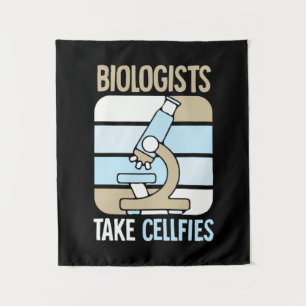 Tenture Don de scientifique Les biologistes prennent des