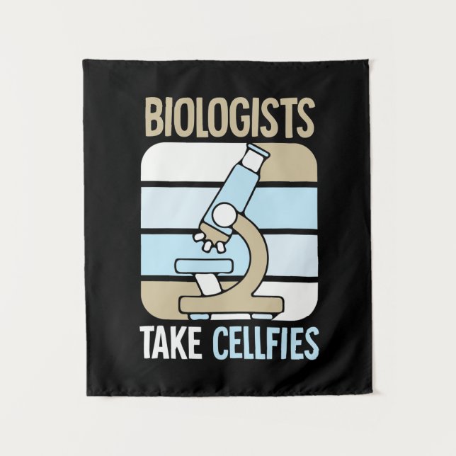 Tenture Don de scientifique | Les biologistes prennent des (Devant)