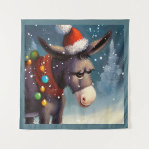 Tenture Donkey de Noël 2