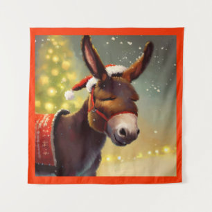 Tenture Donkey de Noël 4