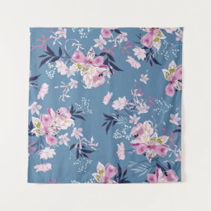 Tenture Doux et délicat Fleur jardin fleuri wi