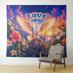 Tenture Dove Amour avant tout