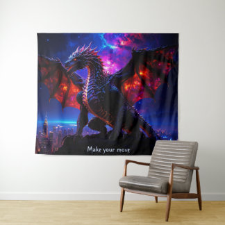 Tenture Dragon City 001 Tapestry